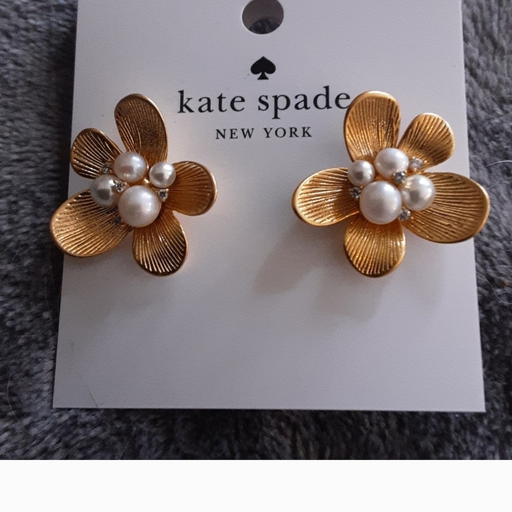 Kate Spade Garden Party Statement Earrings